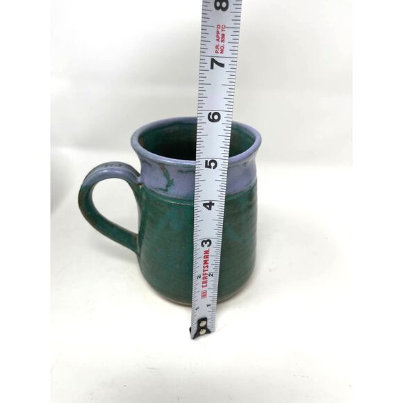 Brent MARTZEN Minimalist Handmade Art Pottery Mug Hand Thrown Coffee Tea ~Signed - Picture 7 of 8